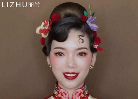 麗竹彩妝作品|中國(guó)古風(fēng)造型，不負(fù)一世韶光
