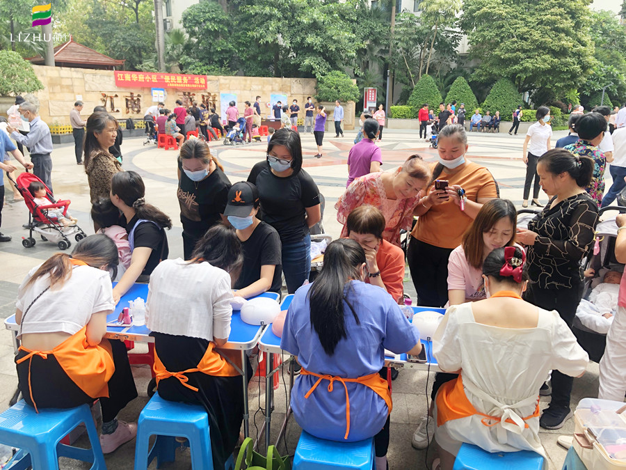 南寧美甲專業(yè)外出實踐，學員技術受肯定
