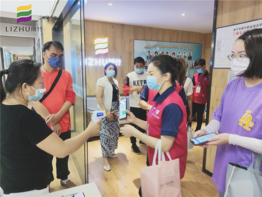麗竹學校加強防疫常態(tài)化，建設健康校園