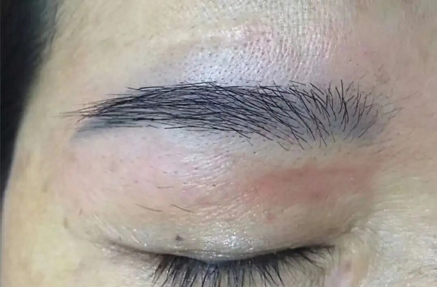 藍眉和紅眉形成的原因，看南寧紋繡培訓(xùn)正規(guī)學(xué)校哪家好?