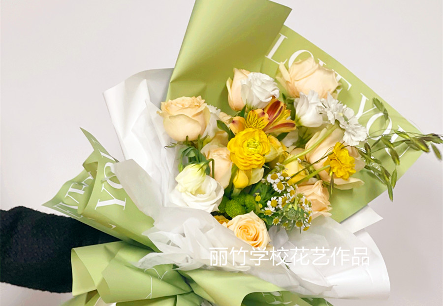 韓系花束的特點，廣西學(xué)插花藝術(shù)