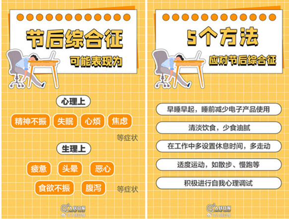 如何擺脫節(jié)后綜合癥？如何調(diào)整好狀態(tài)？