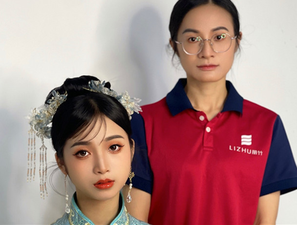 秀禾新娘，南寧新娘彩妝學(xué)員作品
