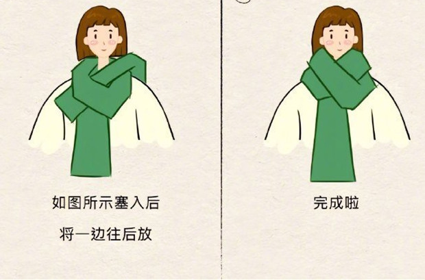 圍巾怎么系好看？廣西化妝形象造型培訓(xùn)