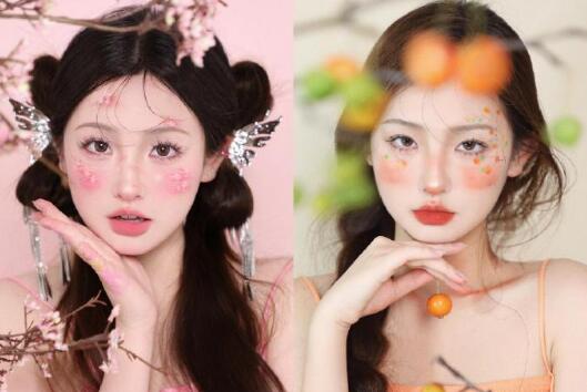 鮮花寫著造型，南寧影樓彩妝培訓(xùn)學(xué)校分享大片