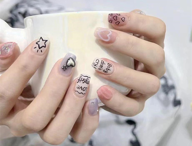 短小童趣美甲，南寧美甲培訓(xùn)短期作品