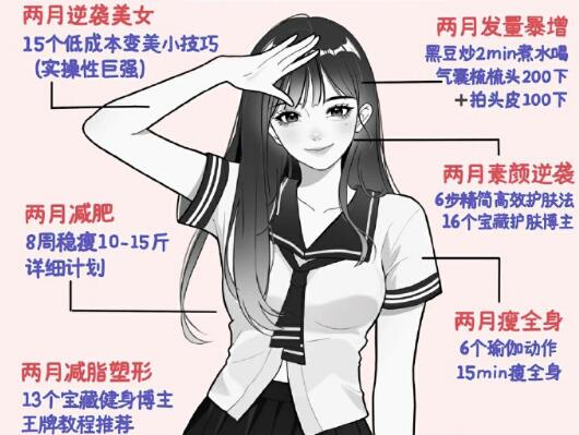 想逆襲成“素顏美女”？跟著廣西美容與形象設(shè)計學(xué)校學(xué)