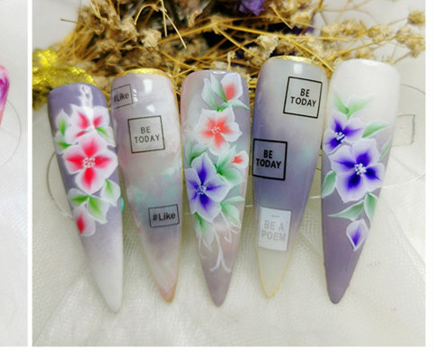 3D手繪美甲，南寧美甲學(xué)校排行榜推薦