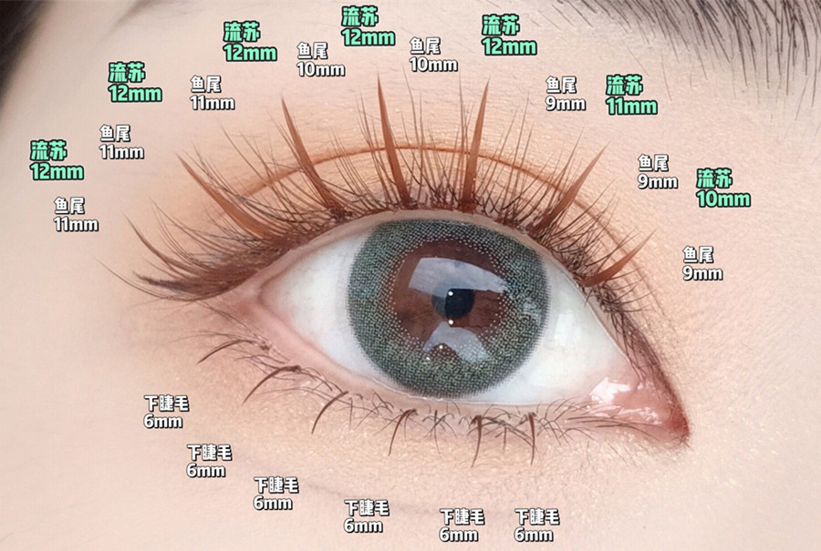 美睫單簇睫毛合集，南寧美睫培訓(xùn)機(jī)構(gòu)推薦