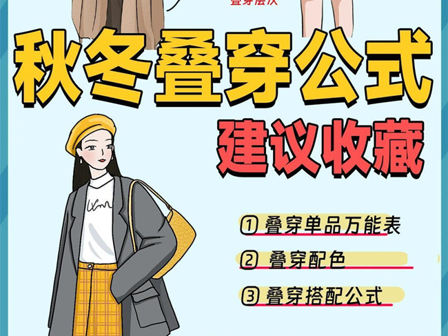 秋冬如何疊穿才好看？南寧個人形象穿搭