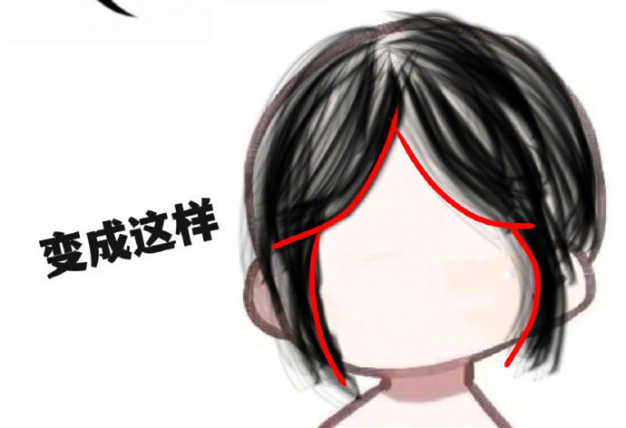 甜美八字劉海教程，學(xué)理發(fā)在南寧