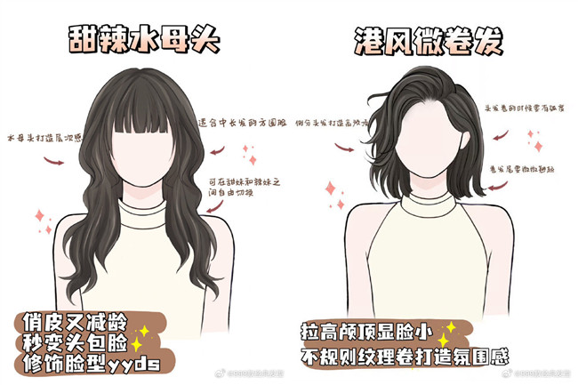 遮顴骨顯臉小發(fā)型，南寧美發(fā)造型發(fā)型推薦