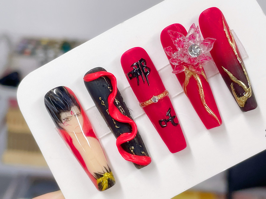 哪吒美甲，南寧美甲學(xué)校排名前三作品