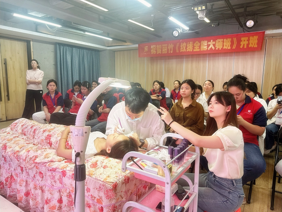 南寧紋繡培訓(xùn)開班，技術(shù)拓客技巧大放送