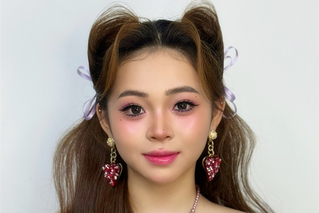 貓耳禮服造型，廣西化妝跟妝作品