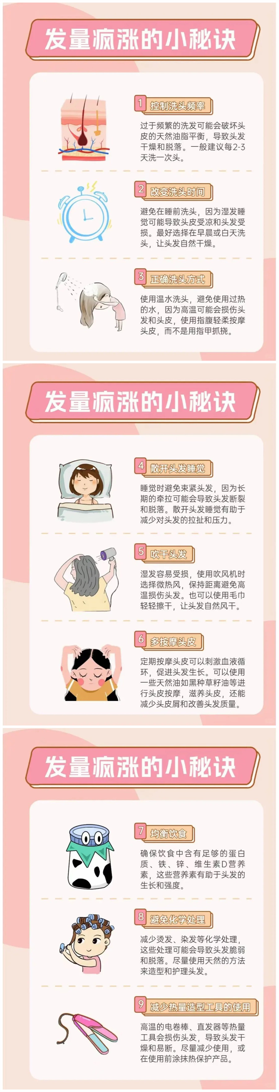 發(fā)量瘋漲的秘訣，廣西美發(fā)護(hù)發(fā)學(xué)校分享課件