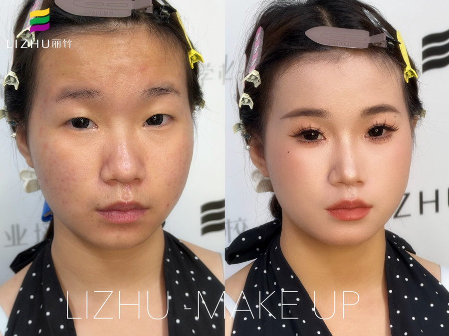 單眼皮調(diào)整技巧，廣西彩妝專業(yè)學(xué)校分享技巧
